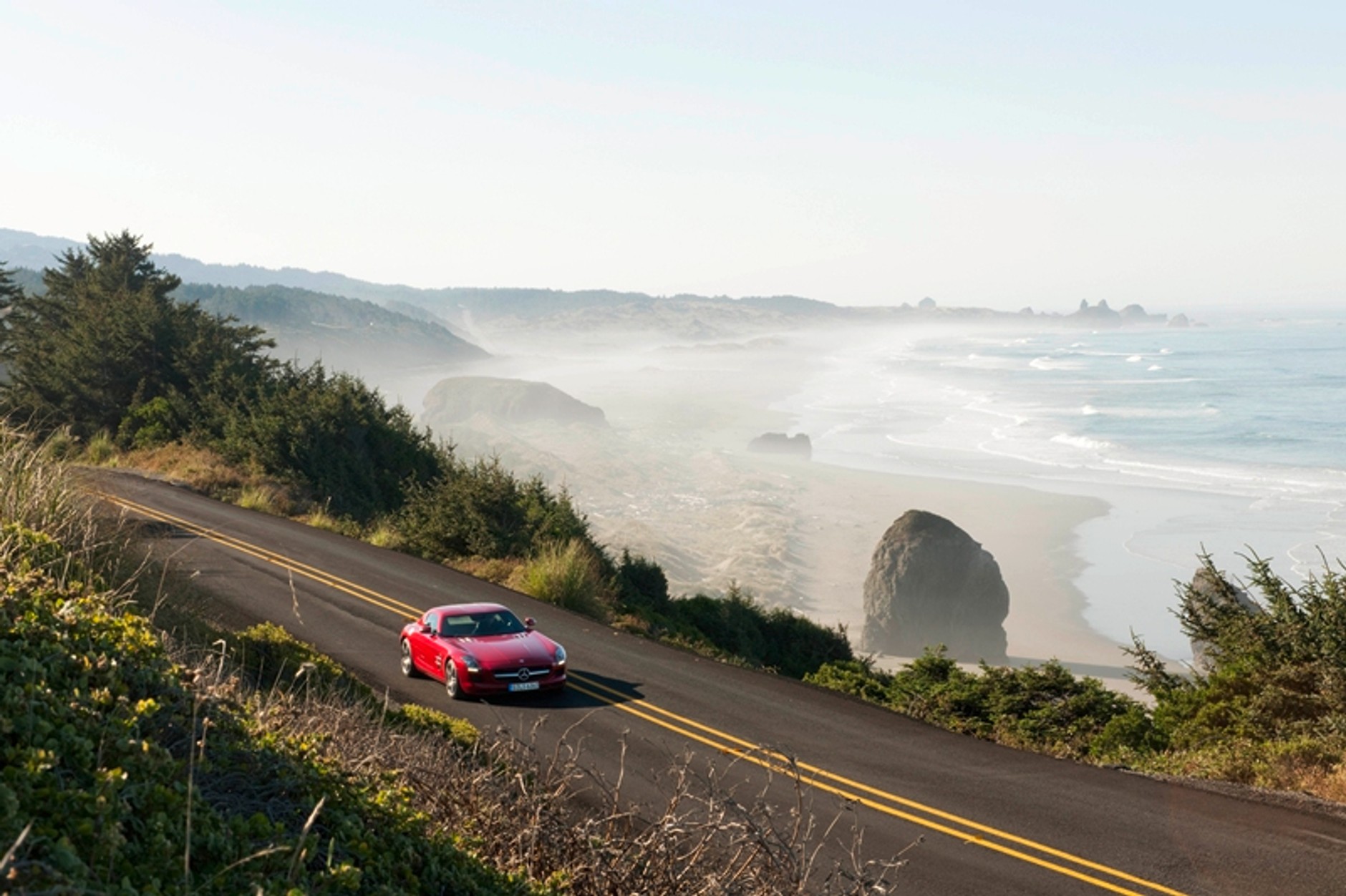 Mercedes SLS AMG w całej okazałaości