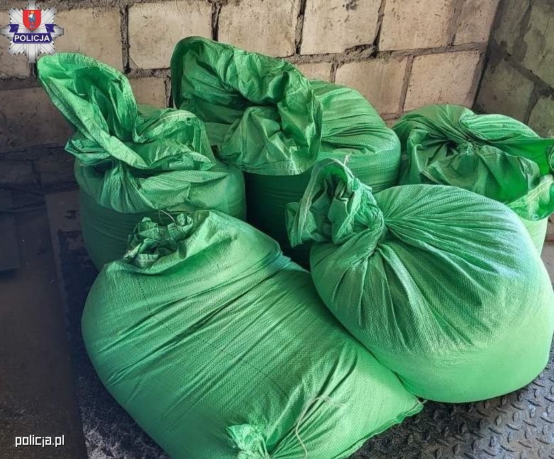 Skradziony cukier znaleziony na posesji zatrzymanego