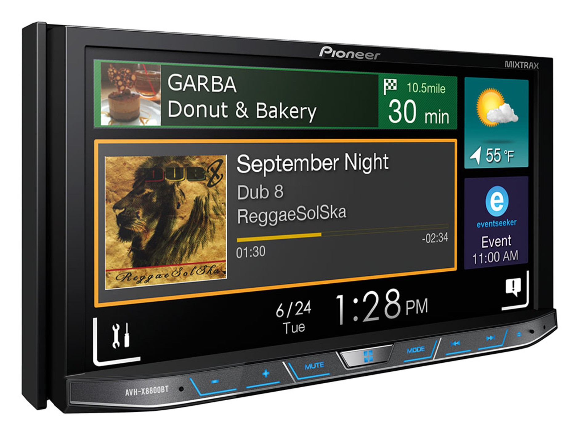 Pioneer AVH-X8800BT
