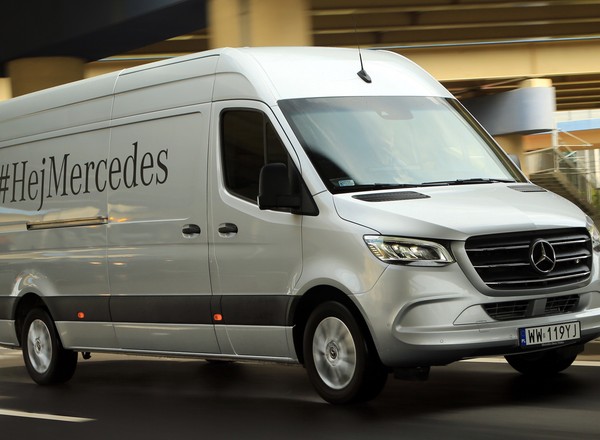 Mercedes Sprinter 316 CDI - dostawczak chce być trendy
