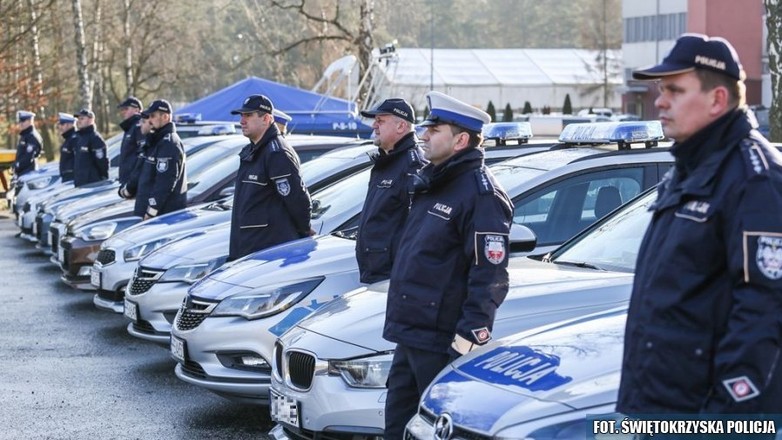 Nowe radiowozy świętokrzyskiej policji