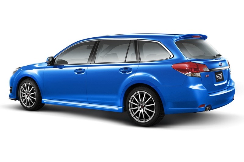 Subary Legacy 2,5GT tS po tuningu