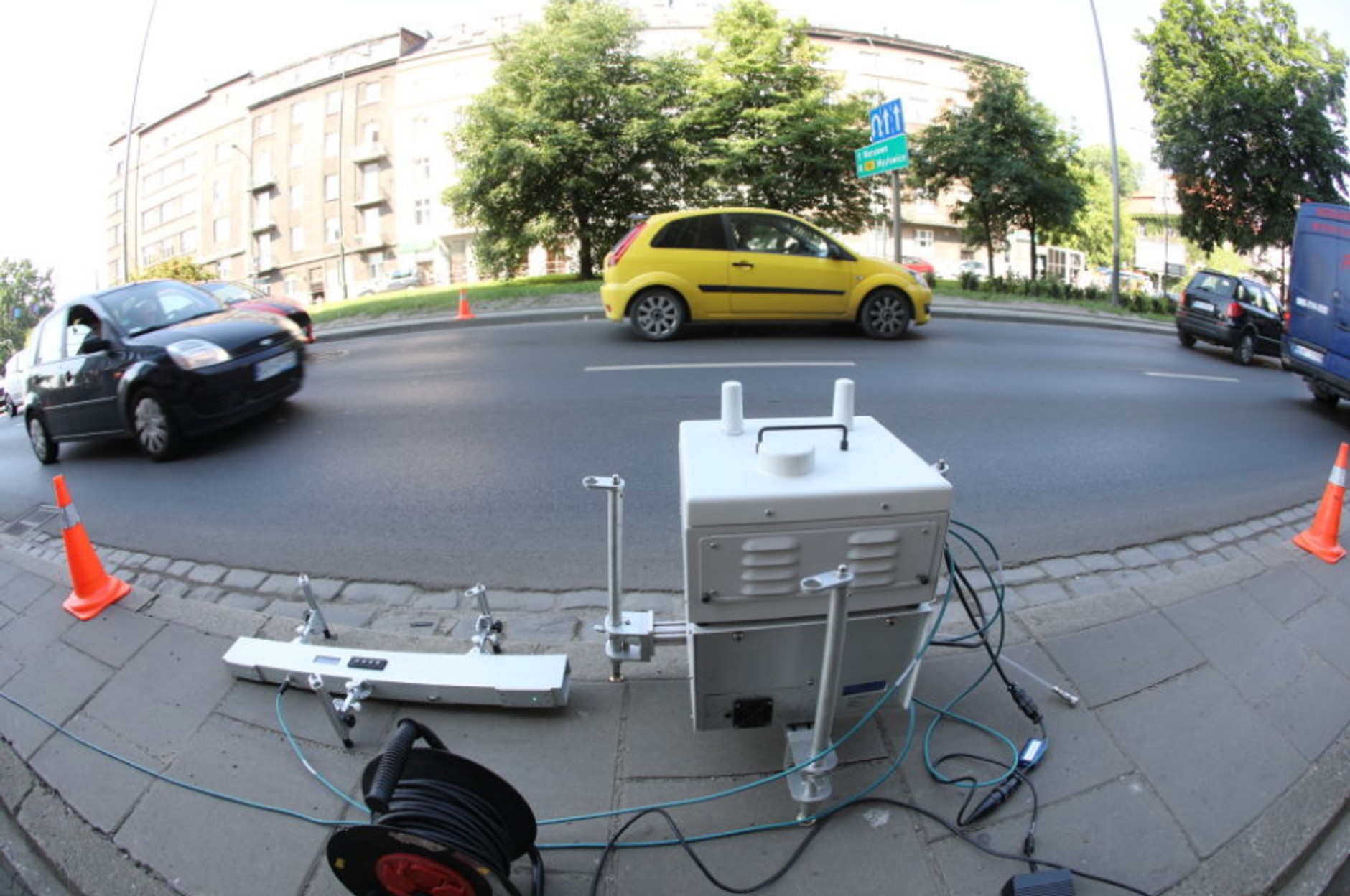 Badanie spalin w Krakowie