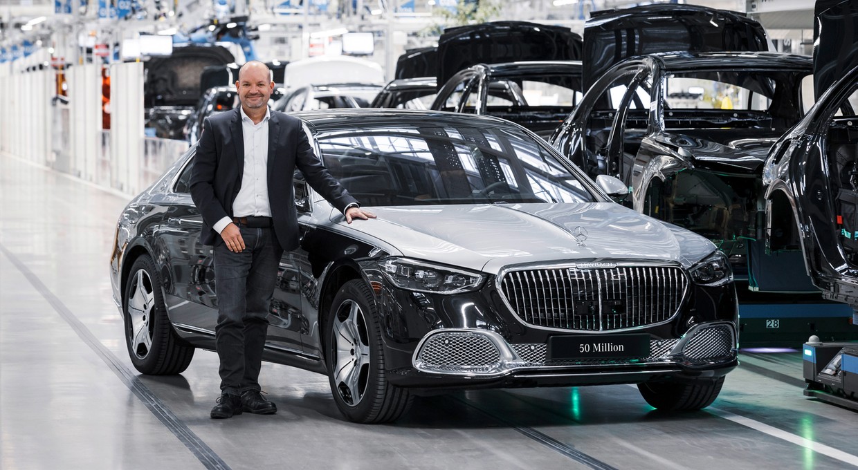 50 milionów Mercedesów – jubileuszowy egzemplarz to klasa S Maybach