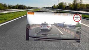 Kierowca Mercedesa jak bandyta drogowy. Co chciał w ten sposób osiągnąć?