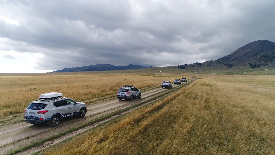 Ssangyong twierdzi, że trasę wytyczyno m.in. z uwzględnieniem nowego jedwabnego szlaku