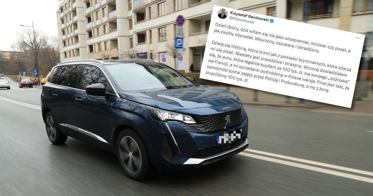 Peugeo 5008 - zdjęcie ilustracyjne