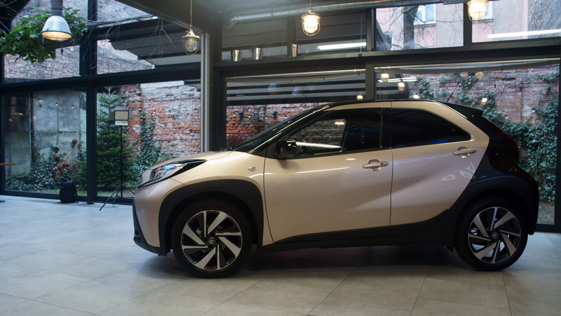 Aygo w kolorze szampana? Toyota nazywa ten odcień "beżowym imbirem"