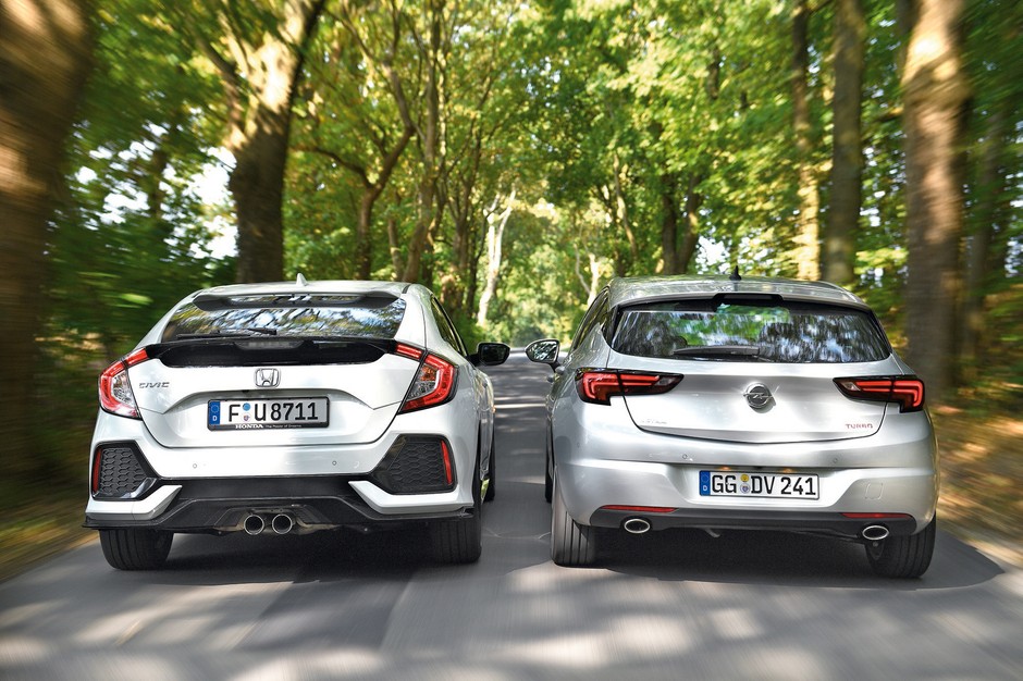Honda Civic i Opel Astra - porównanie