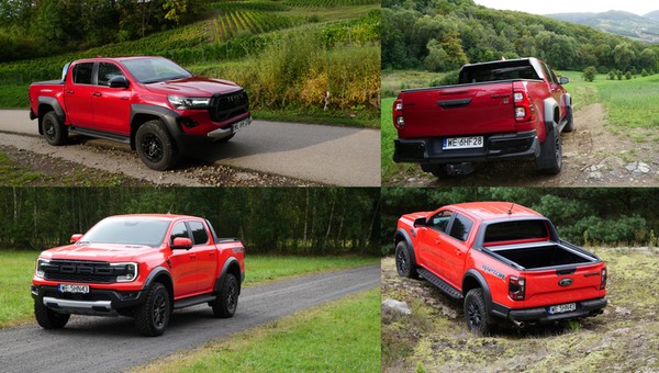 Toyota Hilux GR SPORT kontra Ford Ranger Raptor