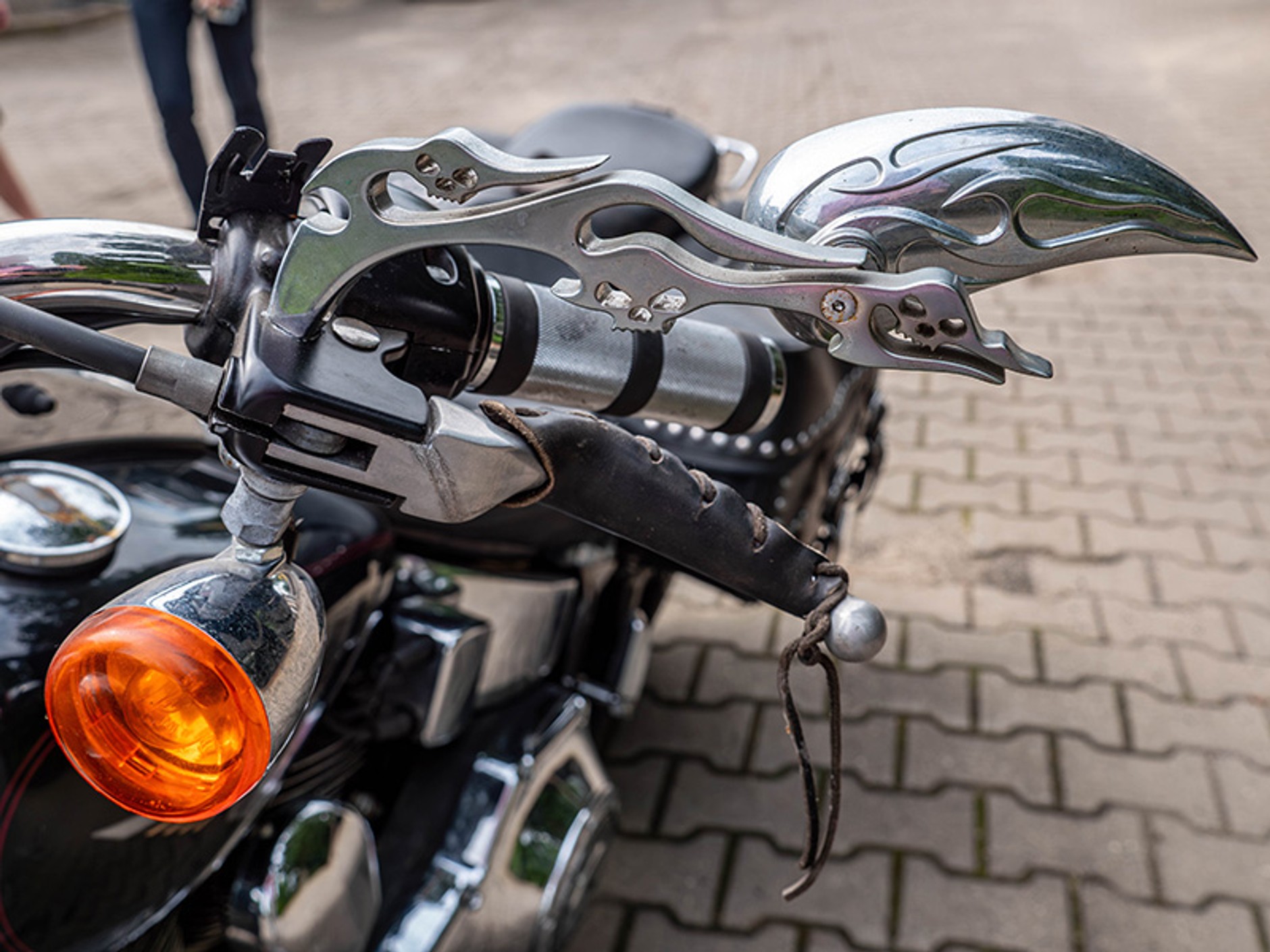 Harley-Davidson Fat Boy wystawiony na licytację
