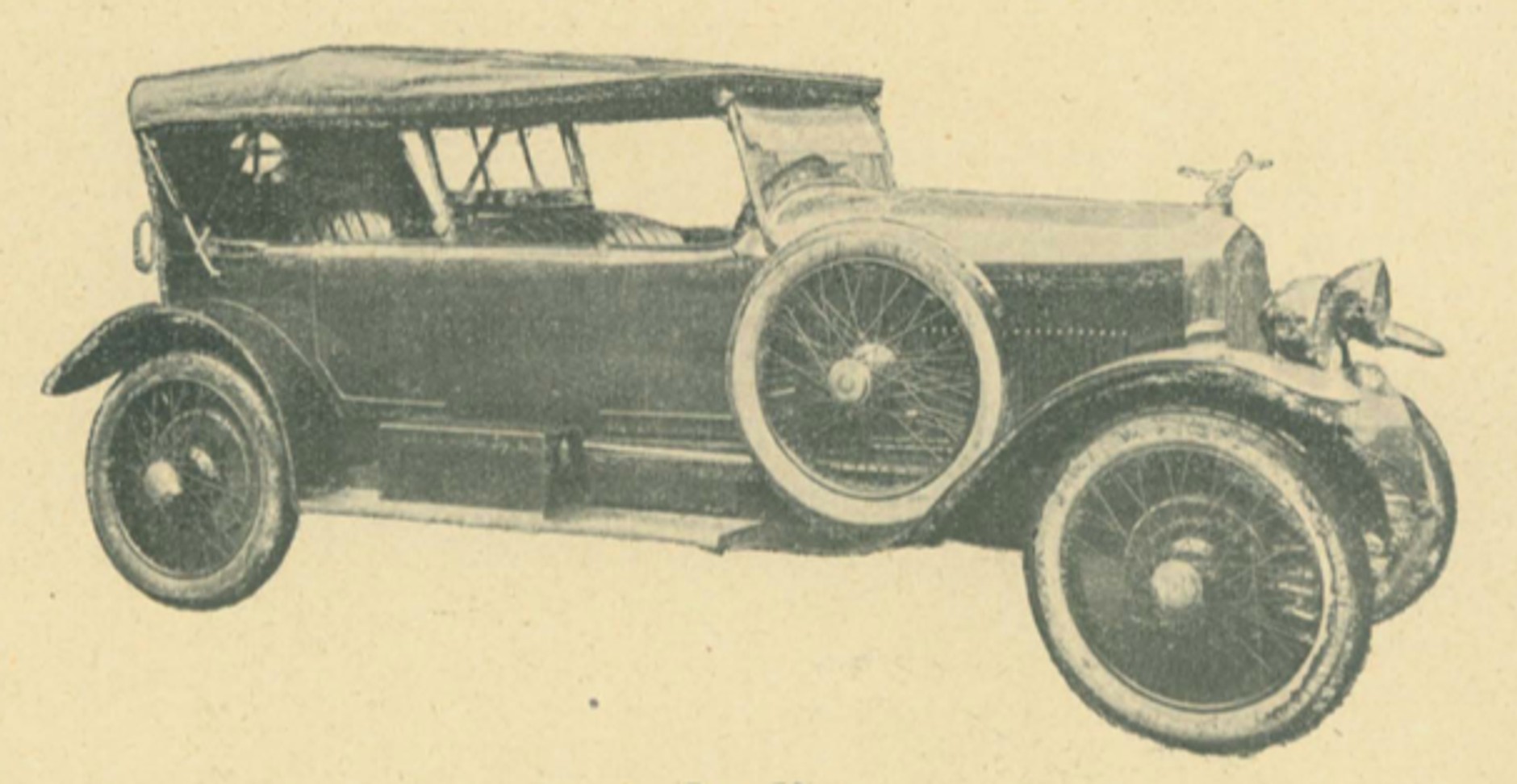 Samochód Ralf Stetysz hrabiego Tyszkiewicza