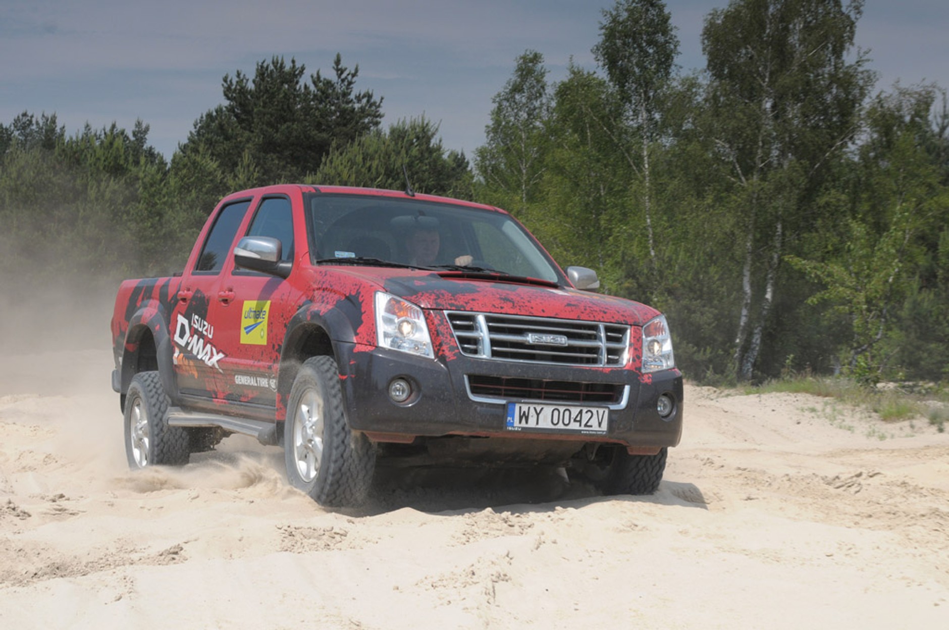 Isuzu D-Max: jazda na maxa