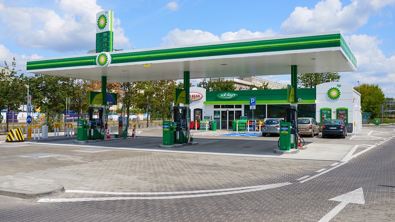 Nowoczesna stacja BP
