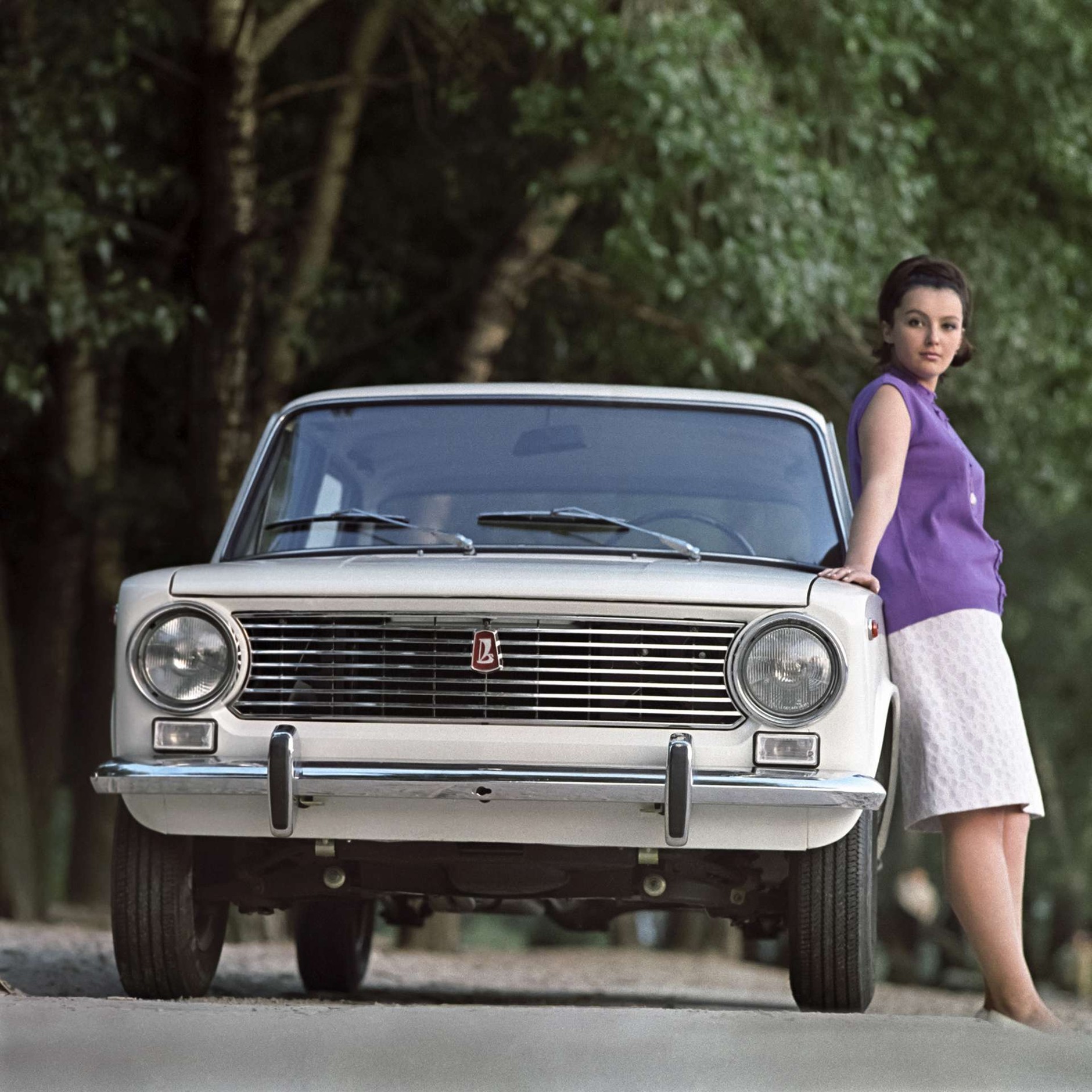 Łada WAZ-2101. Reklama z 1975г