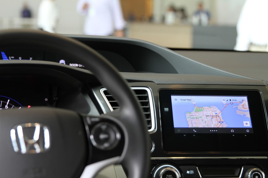 Android Auto w Hondzie
