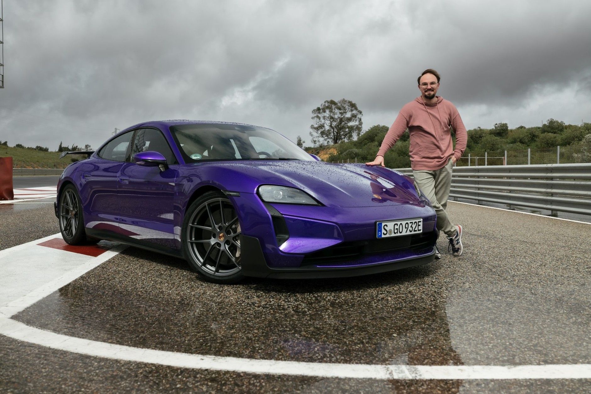 Pierwsza jazda za kierownicą Porsche Taycan Turbo GT