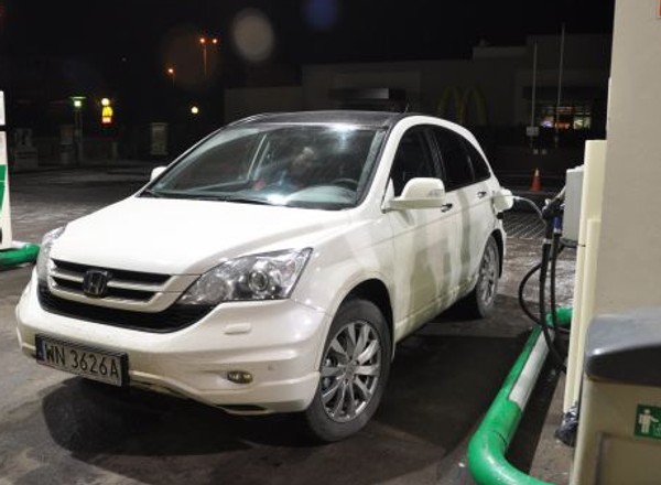 Hondą CR-V na Nordkapp - pakowanie