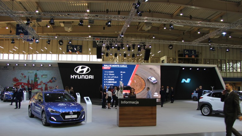 Hyundai podczas Poznań Motor Show
