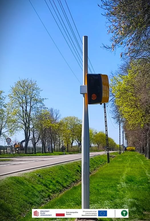 Fotoradar w m. Drohiczyn (woj. podlaskie) na DK62