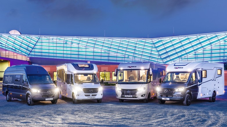 FRANKIA Wohnmobile auf Mercedes Benz