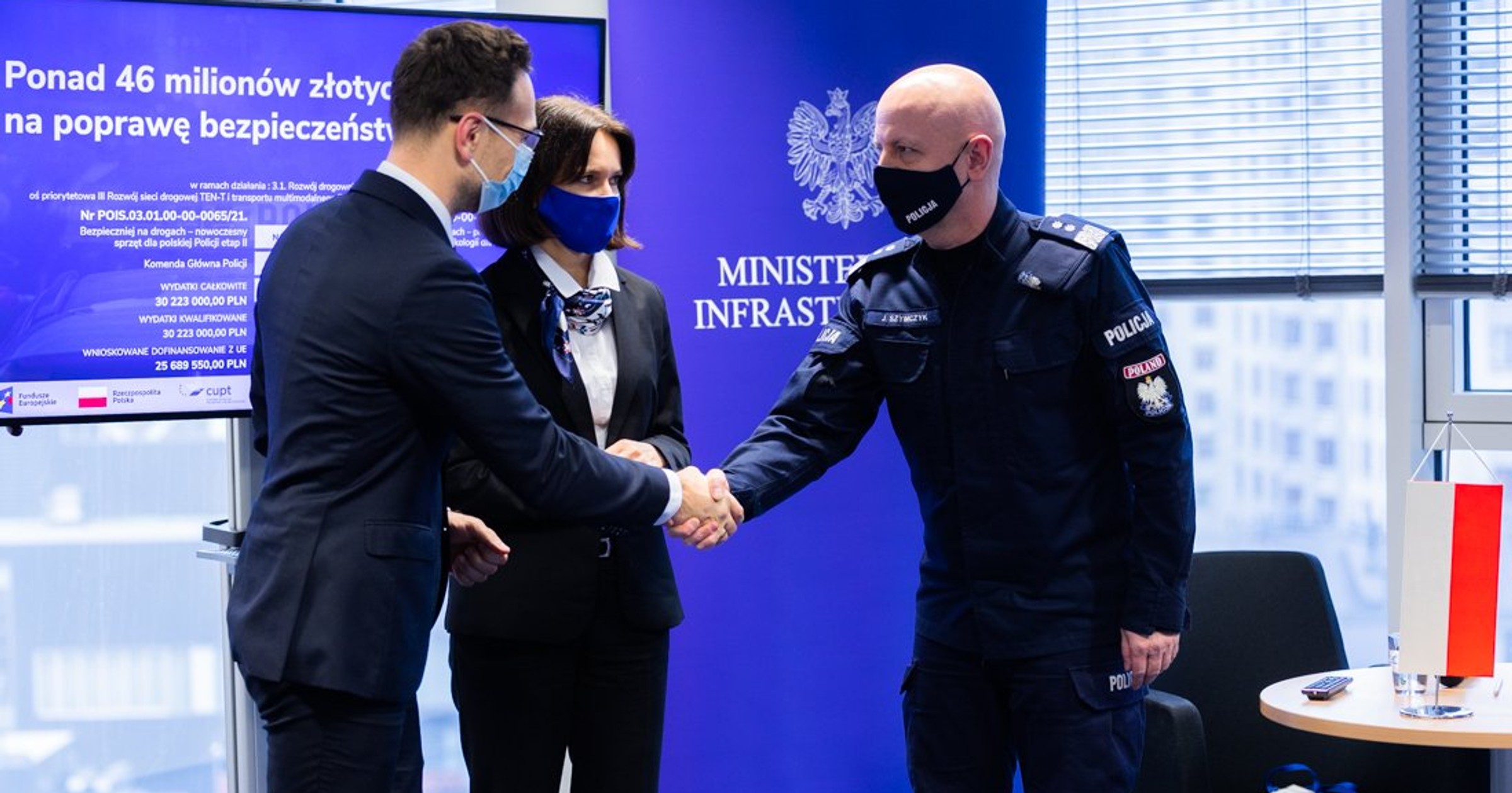 Policja dostanie pieniądze na poprawę bezpieczeństwa na drogach