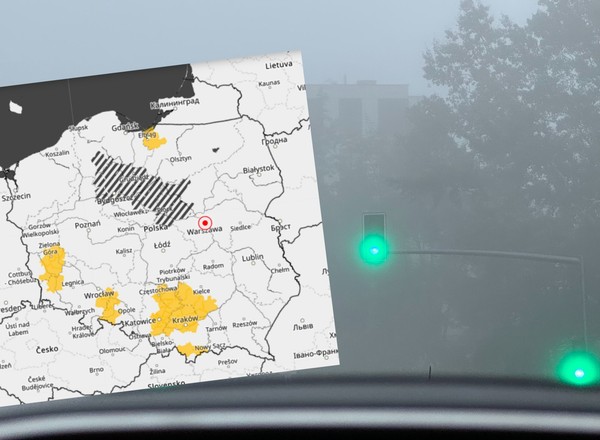 Wróciła mgła, a z nią konkretne przepisy dla kierowców. Policja to sprawdza