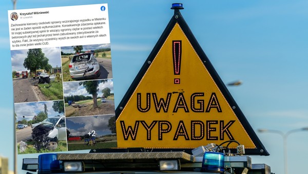 Rozpędzona ciężarówka sunęła wprost na niego. "Dwie sekundy przed własną śmiercią" [WIDEO]