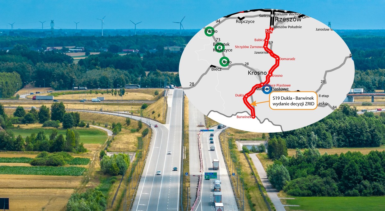 Jest decyzja w sprawie 18 km S19 na południu. GDDKiA podaje datę
