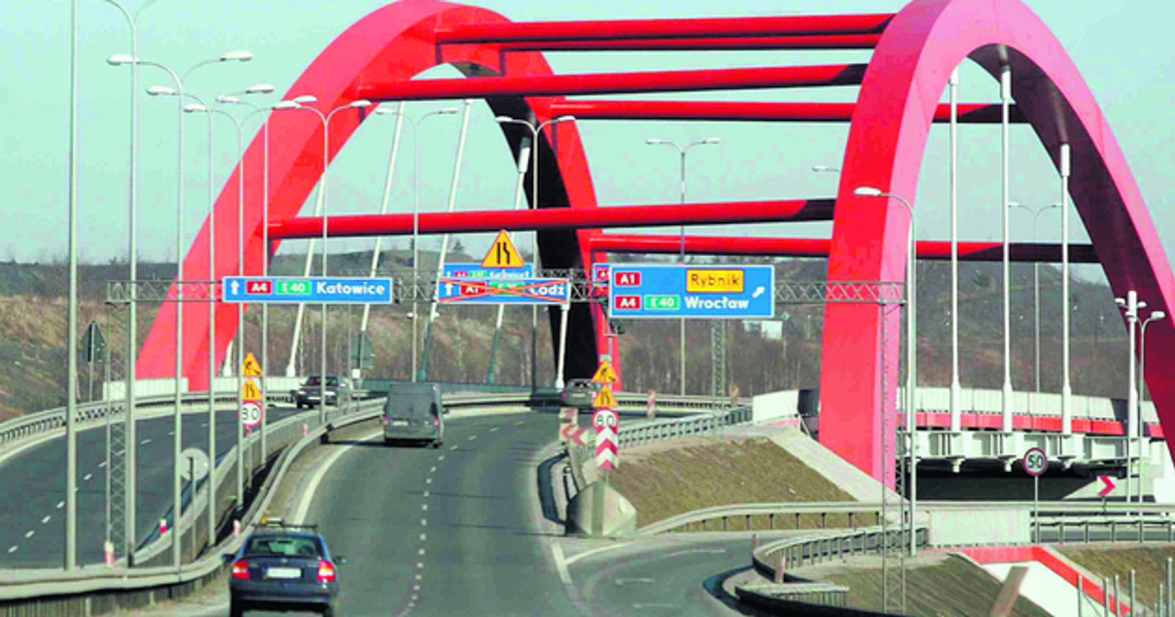 Autostrada A1, fot. Mikołaj Suchan / Polskapresse