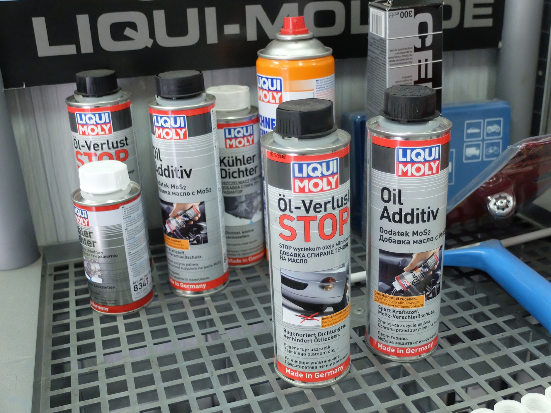 Dodatki uszczelniające i „zagęszczające”, Płukanki