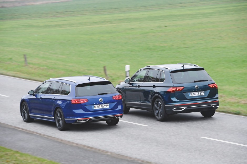 Volkswagen Passat Variant kontra Volkswagen Tiguan