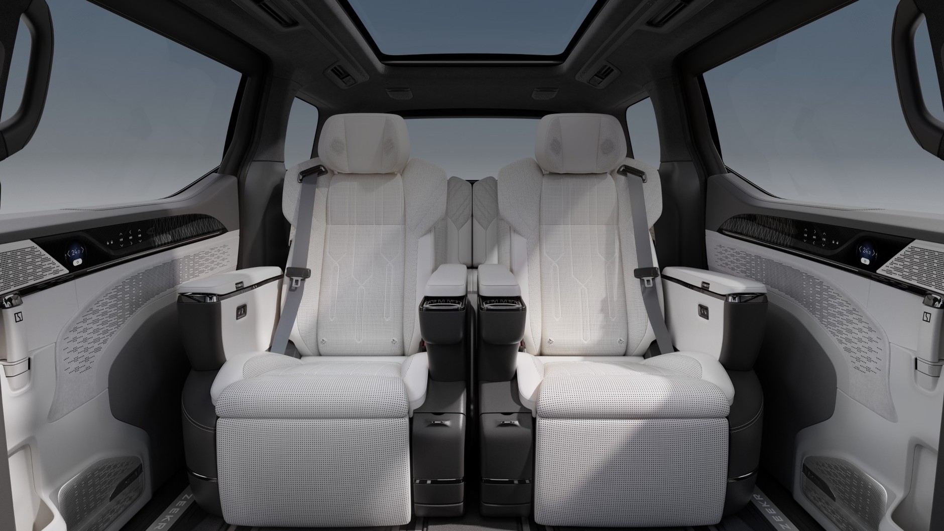 Kabina Zeekra 009, luksusowego elektrycznego vana