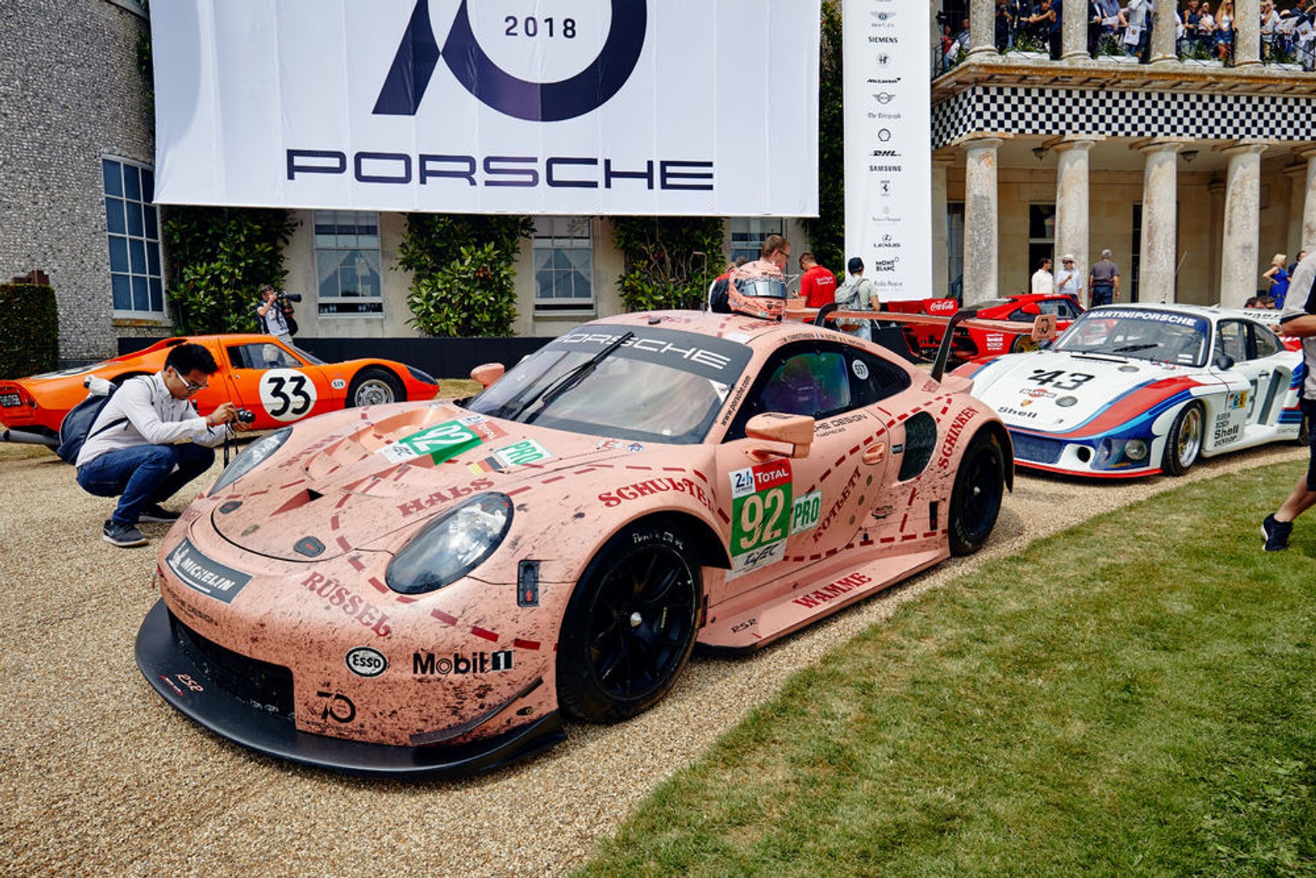 70 lat Porsche – parada w Goodwood
