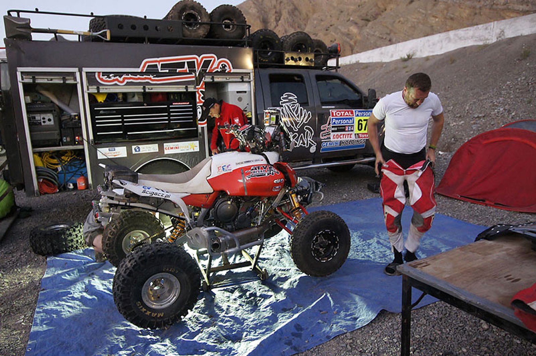 Rajd Dakar 2010: Przygoński - 7, Sonik traci (13. etap na żywo, wyniki, foto)