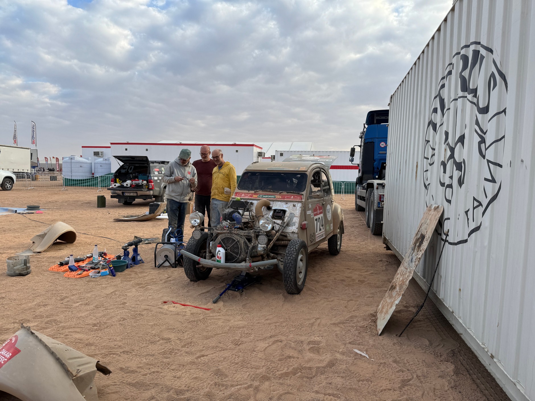 Biwak Rajdu Dakar 2025