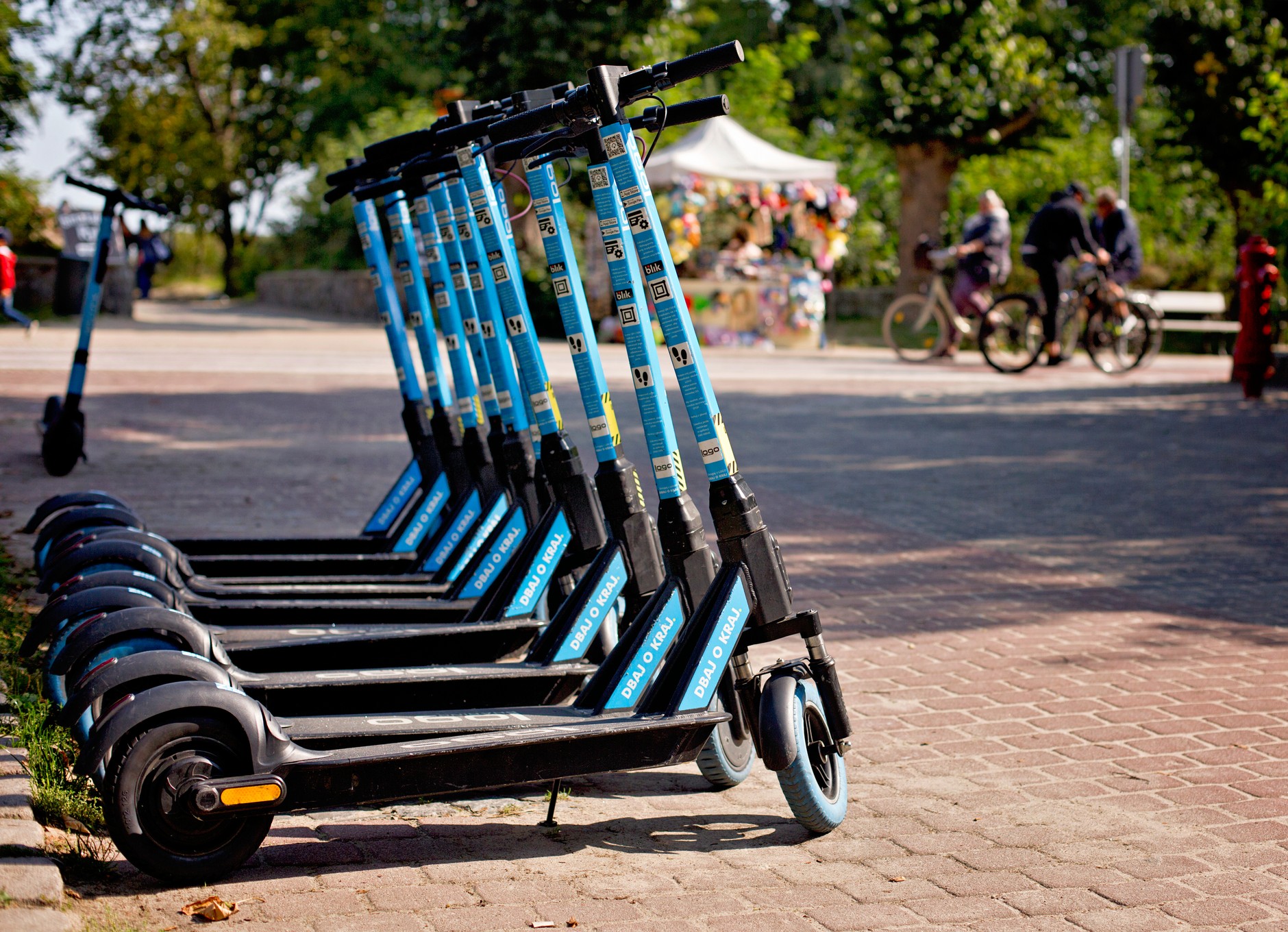 Hulajnogi elektryczne na wynajem
