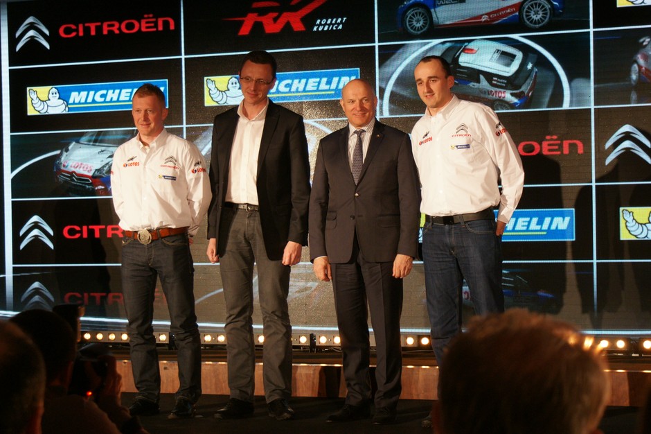 Robert Kubica z Lotosem