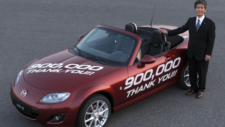Mazda MX-5 z nowym rekordem Guinnessa