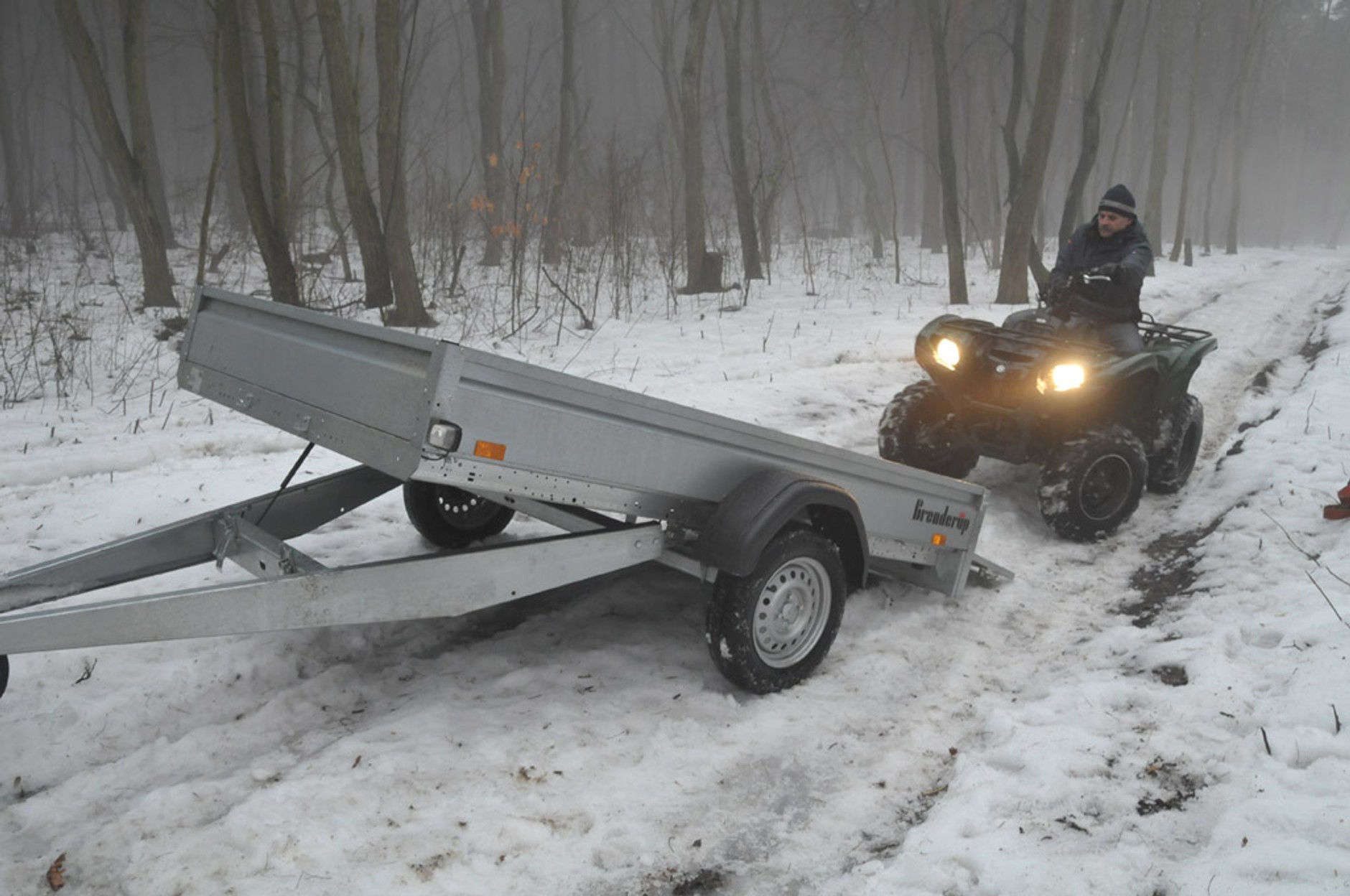 Brenderup ATV-2: przyczepa idealna do transpotu quada