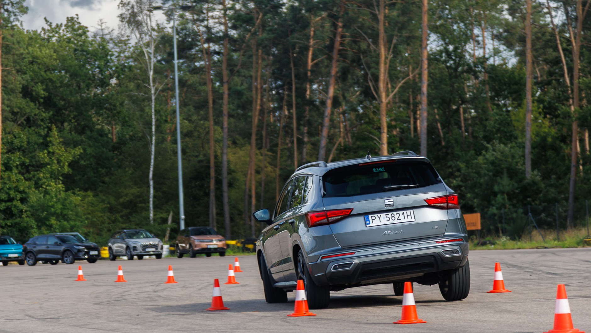 Seat Ateca to jedno z dwóch aut, które zostały poddane ponadprogramowej, czwartej próbie