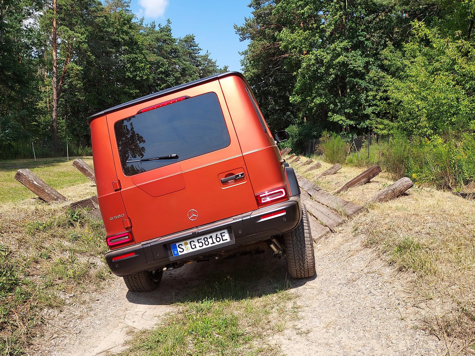 Mercedes klasy G elektryczny
