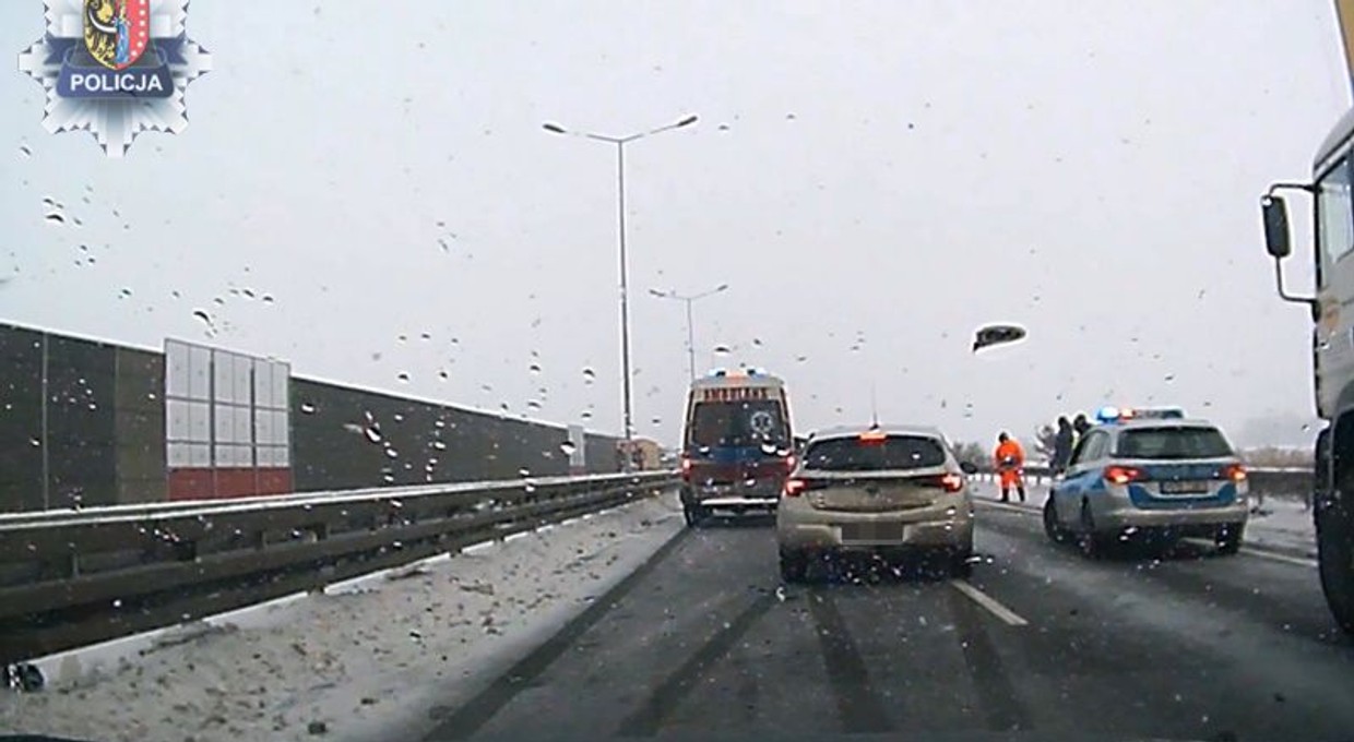 Do porodu na sygnałach - podziękowania taty dla policji