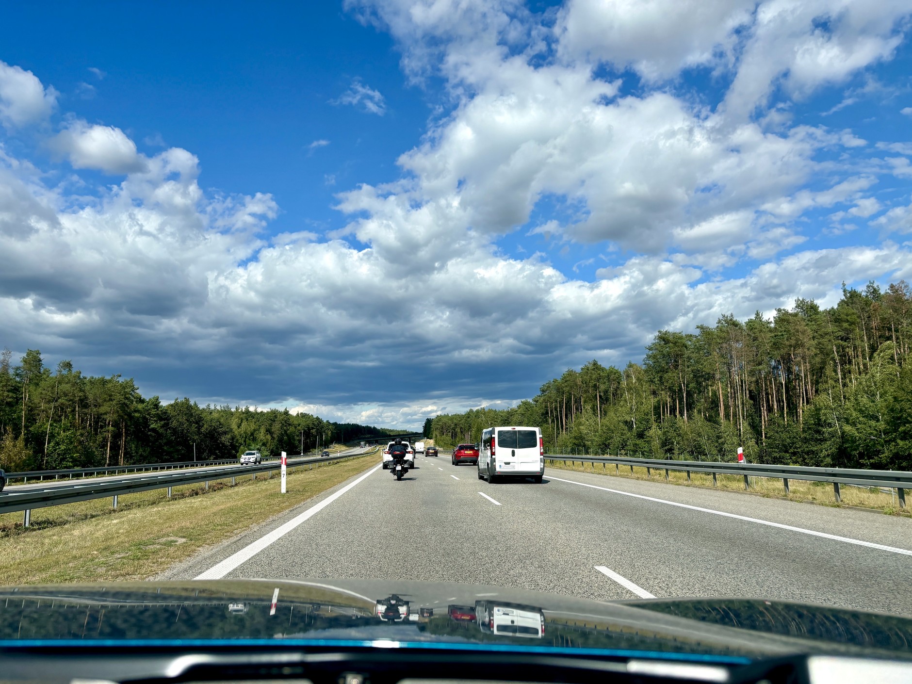 Najlepszym miejscem na spokojne przeprowadzenie przepalenia jest autostrada 
