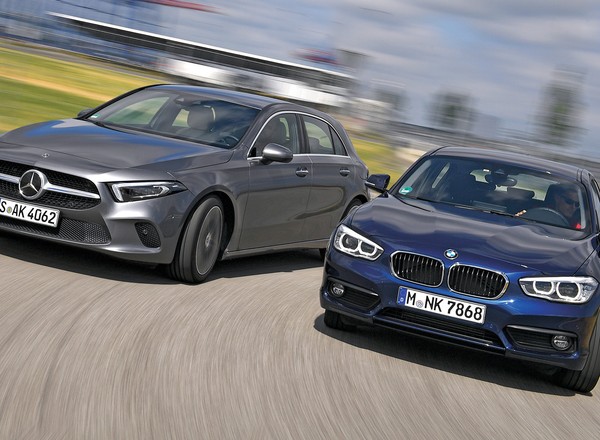 Nowy Mercedes A180 d kontra BMW 116d - kto tu jest gwiazdą?