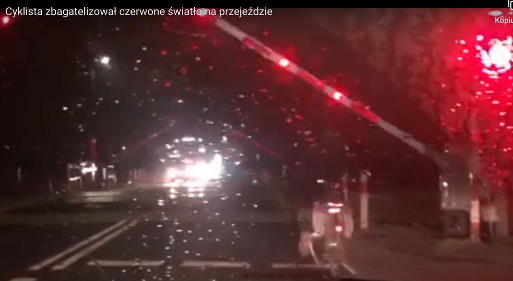 Rowerzysta ukarany mandatem 2000 zł