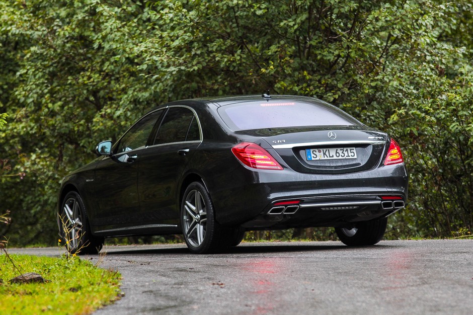 Mercedes S 63 AMG (pierwsza jazda)
