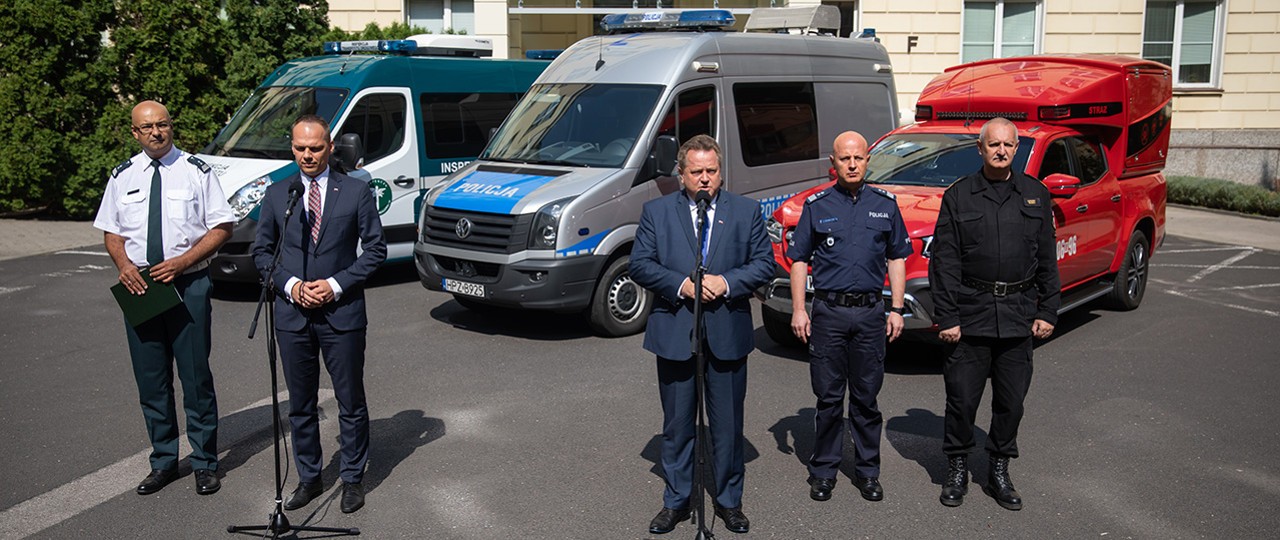 Konferencja prasowa szefów służb (28.08.2019)