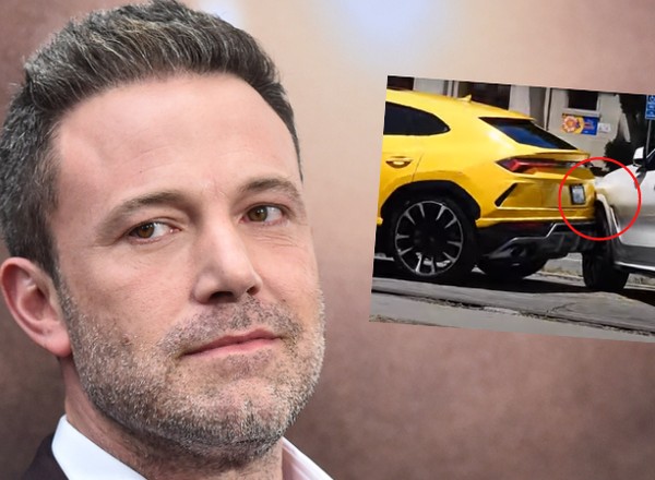 Ben Affleck posadził 10-letniego syna za kierownicą Lamborghini. Po chwili żałował