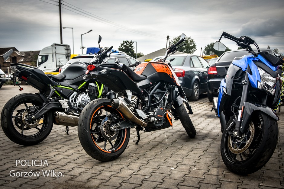 Motocykle skradzione w Niemczech odzyskano w Polsce